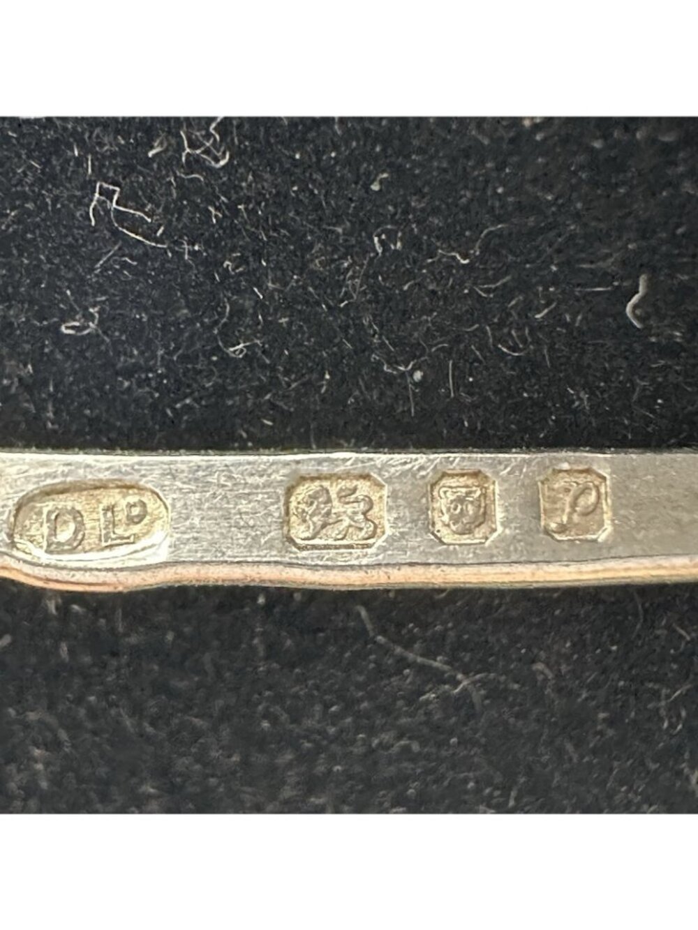 Modernist Chain Necklace Signed Daedalus Ltd London 1970 Sterling Silver 30" Lg - Picture 5 of 7